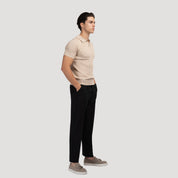 Ravello | Men’s Cotton Blend V-Neck Polo Shirt