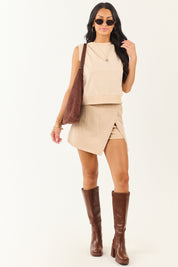 Sorella | Washed Knit Skort Set