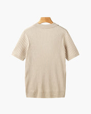 Ravello | Men’s Cotton Blend V-Neck Polo Shirt