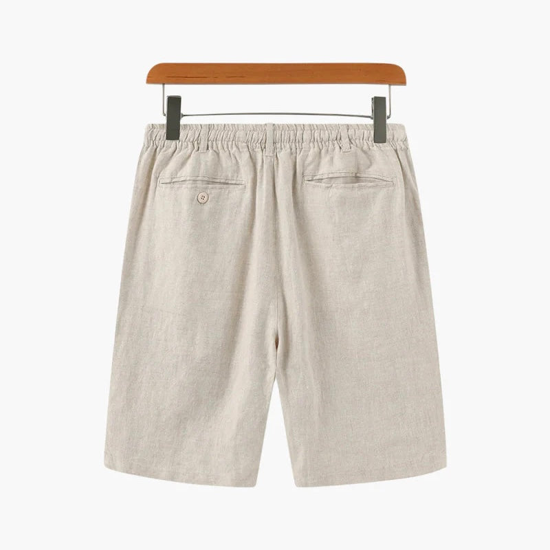 Como | Men’s Linen Drawstring Shorts