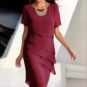 Velaria - Women’s Chiffon Midi Dress