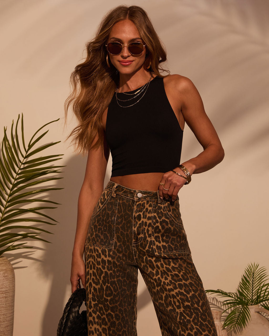 Kivara | Knit Crop Tank Top