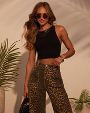 Kivara | Knit Crop Tank Top