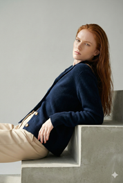 Valmera - Women’s Cashmere Button Cardigan