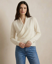 Elvoro | Cashmere Crossover Collar Sweater