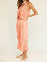 Aveline - Women’s Lace Trim Cotton Set