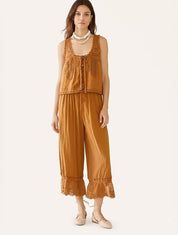 Aveline - Women’s Lace Trim Cotton Set