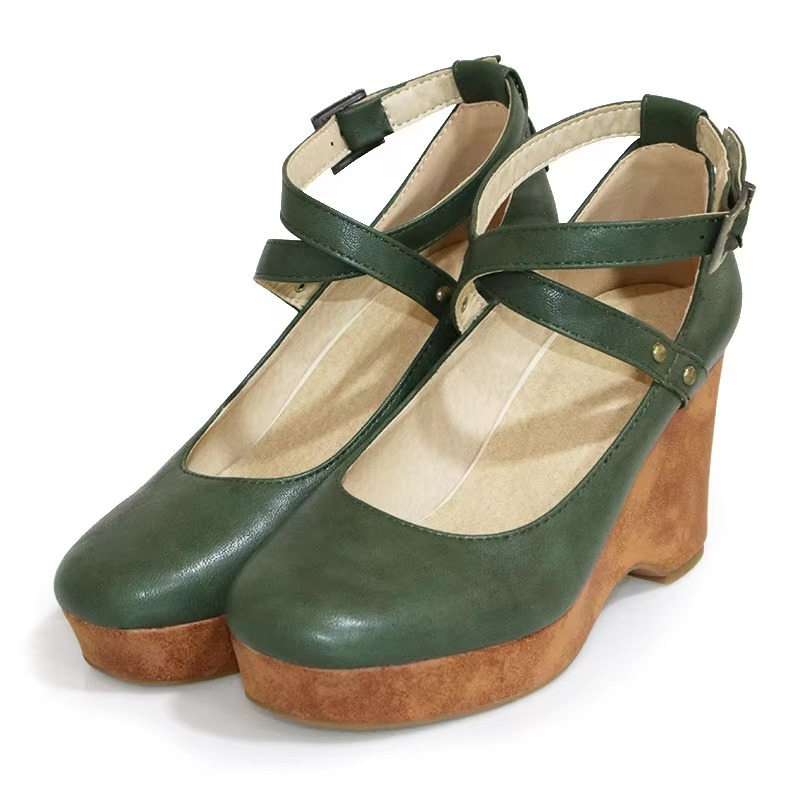 Virella | Women’s Chunky Platform Mary Jane Heels