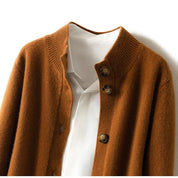Valmera - Women’s Cashmere Button Cardigan