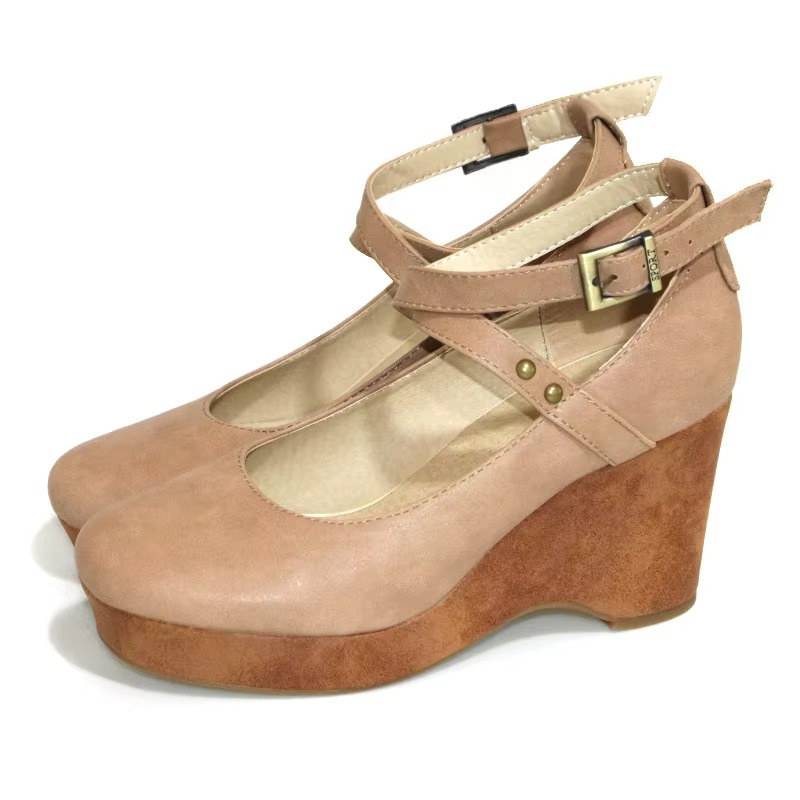 Virella | Women’s Chunky Platform Mary Jane Heels