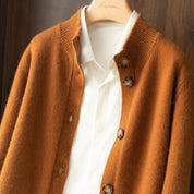 Valmera - Women’s Cashmere Button Cardigan