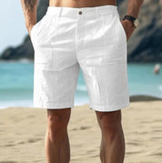 Solvaris | Men’s Relaxed Linen Shorts