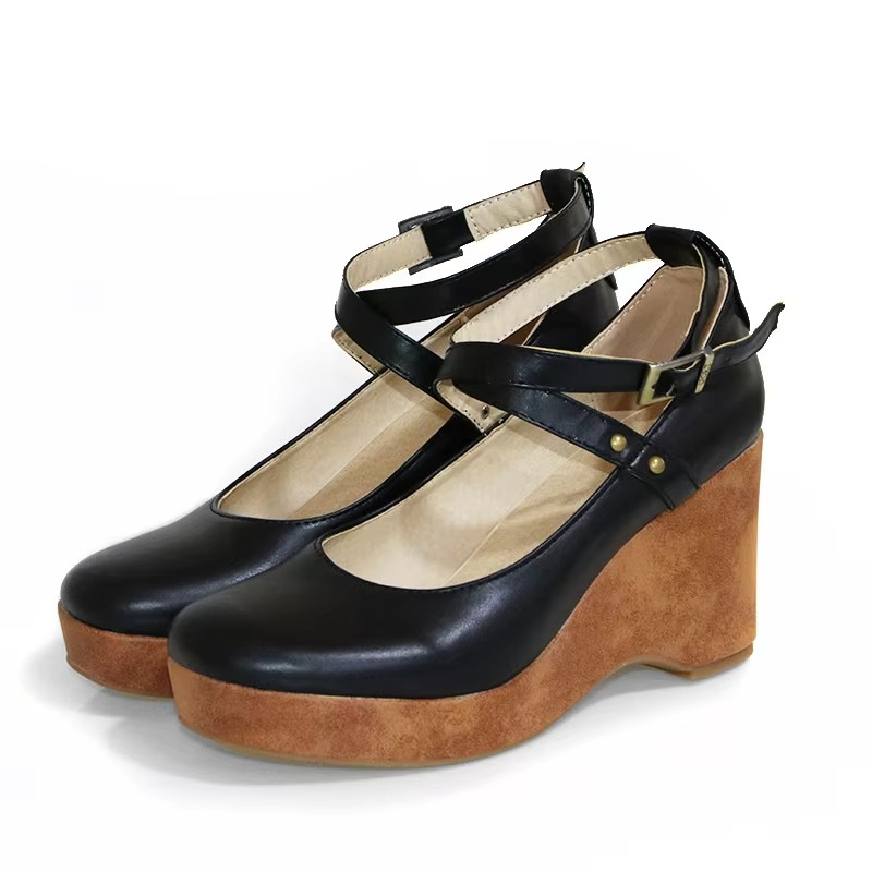 Virella | Women’s Chunky Platform Mary Jane Heels