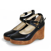 Virella | Women’s Chunky Platform Mary Jane Heels