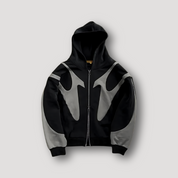 Josephino | Men’s Trendy Zip-Up Graphic Hoodie