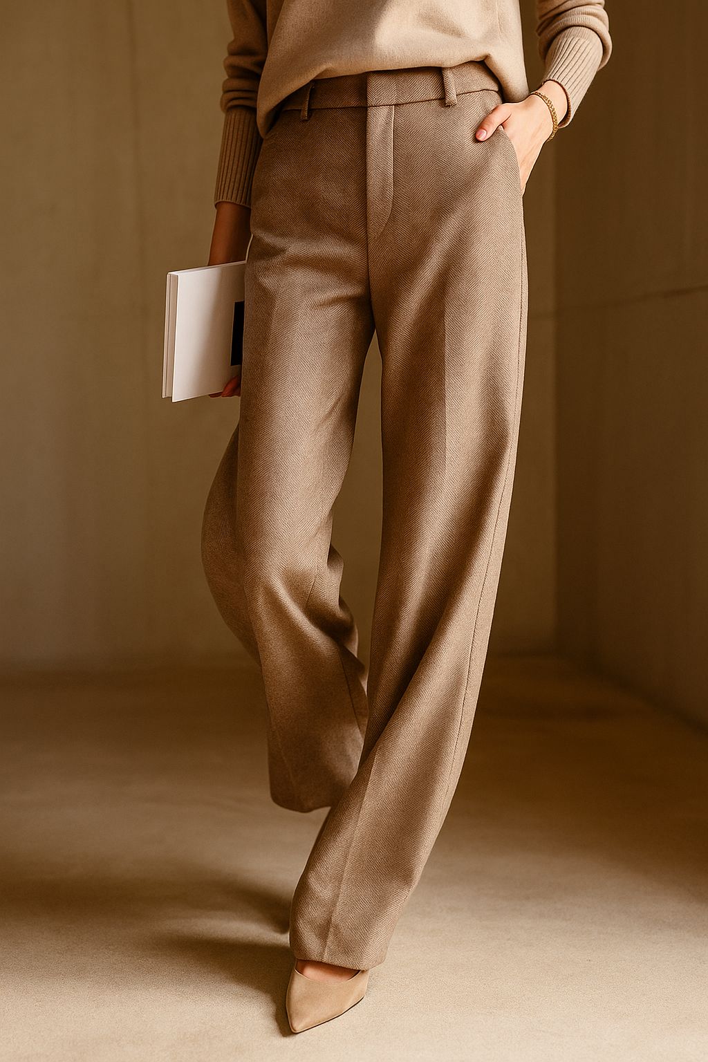 Velori | Wool Tailored Trousers