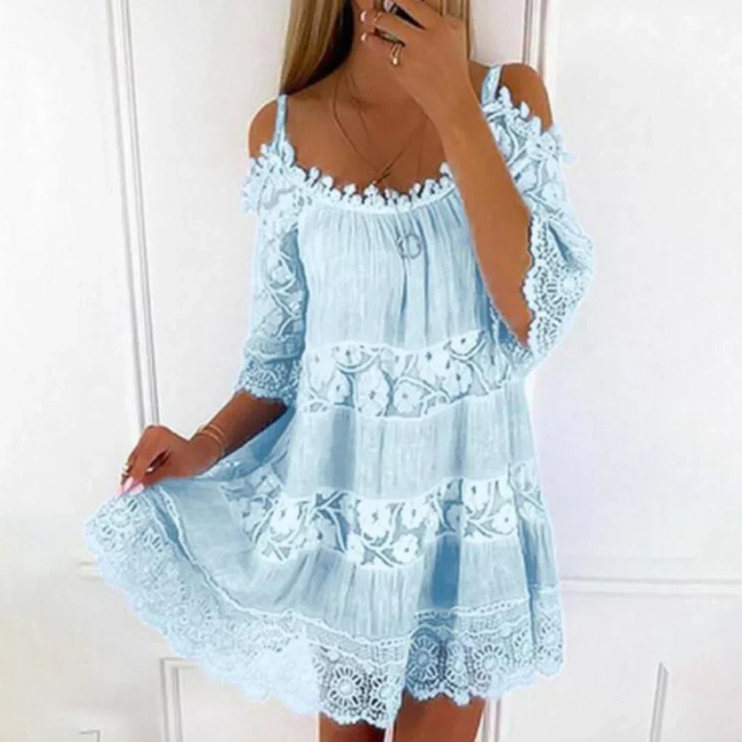 Avelina - Women’s Crochet Lace Summer Dress