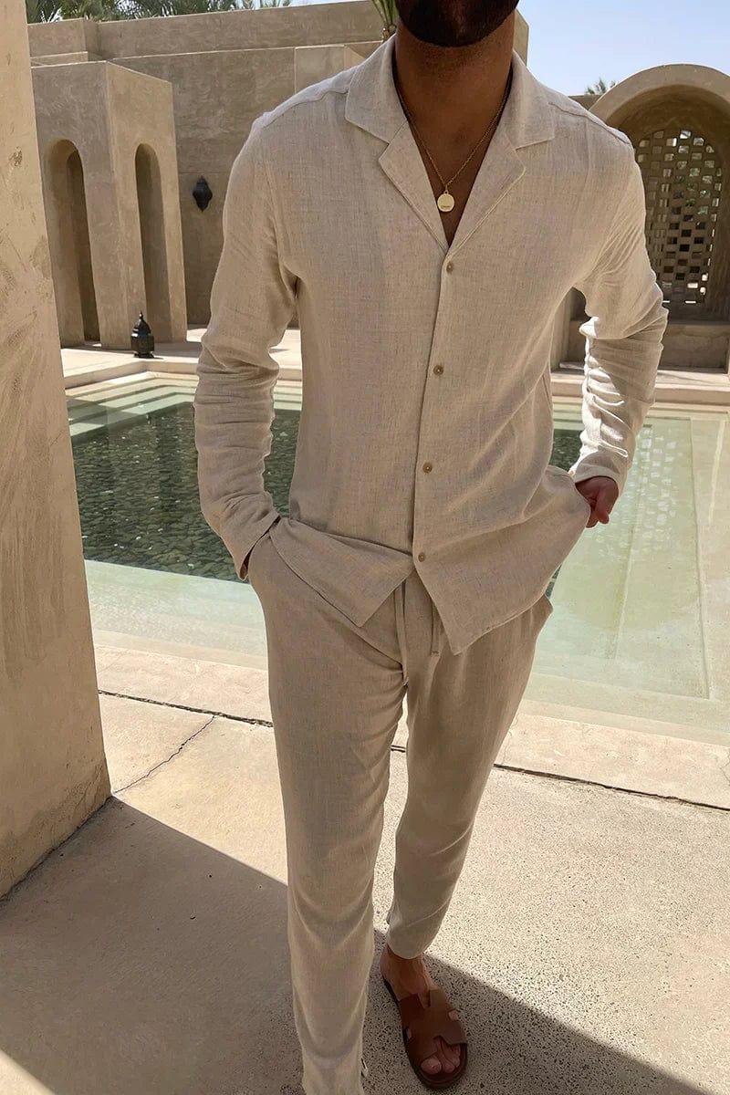 Arden | Men’s Premium Linen Summer Set – Lightweight & Breathable