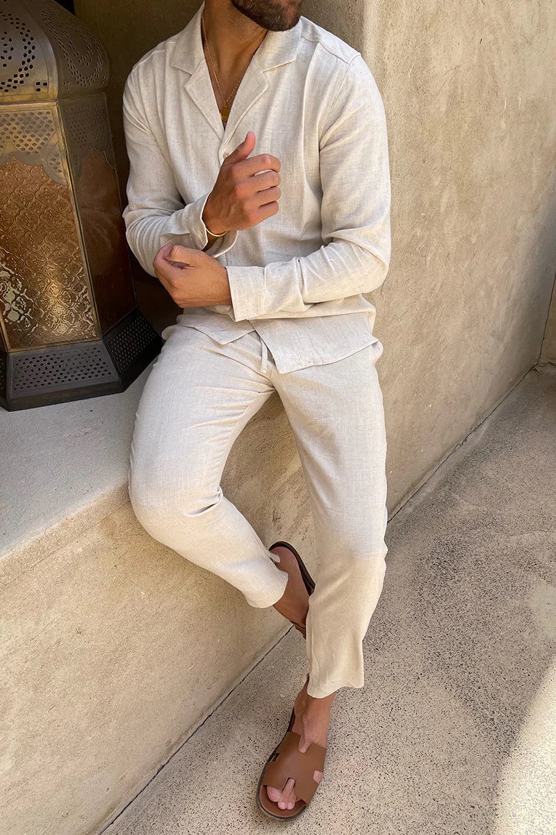 Arden | Men’s Premium Linen Summer Set – Lightweight & Breathable