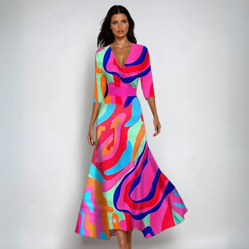 Lynor | Women’s Elegant Floral Dress