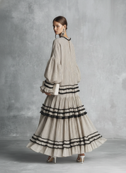 Bohemira - Women’s Boho Tiered Maxi Dress