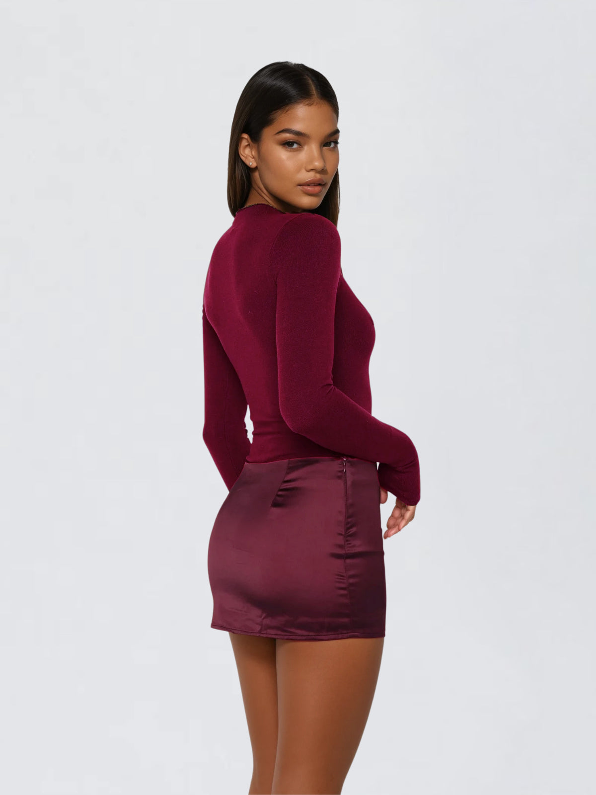 Virella - Women’s Long Sleeve Mini Dress
