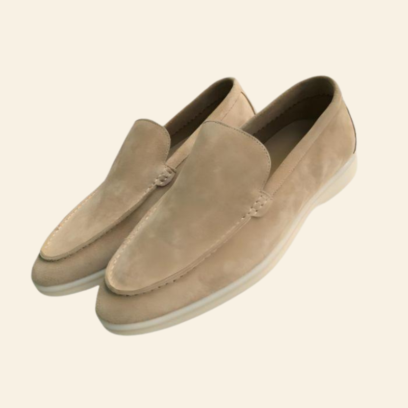 Maison Laurentis | Luxe Suede Loafers