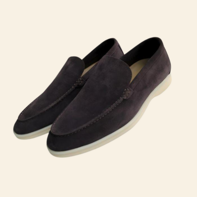 Maison Laurentis | Luxe Suede Loafers