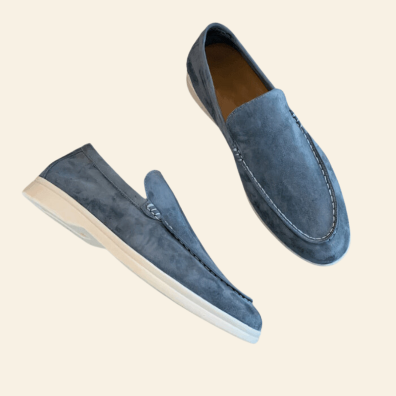 Maison Laurentis | Luxe Suede Loafers