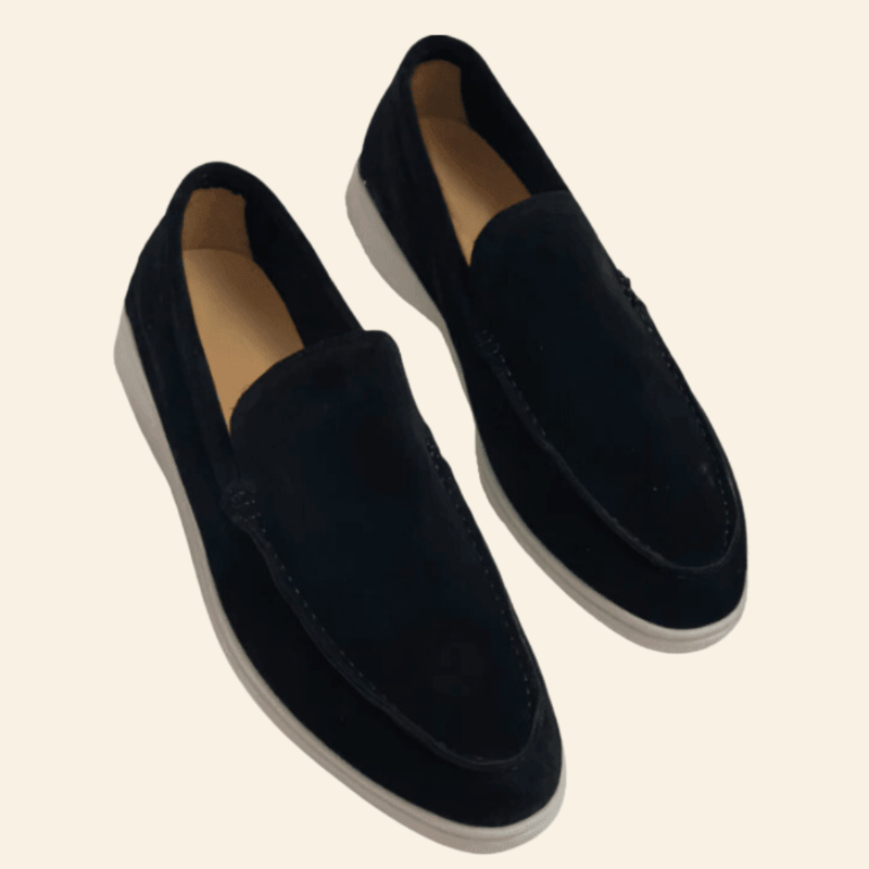 Maison Laurentis | Luxe Suede Loafers