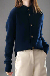 Valmera - Women’s Cashmere Button Cardigan