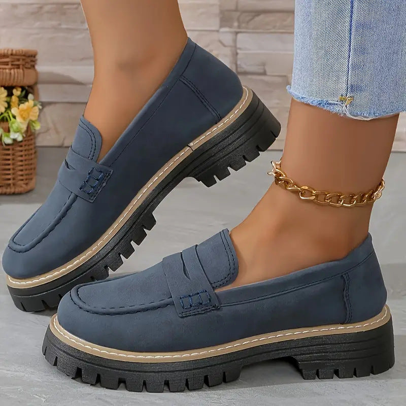 Darian | Women’s Platform Slip-On Loafers