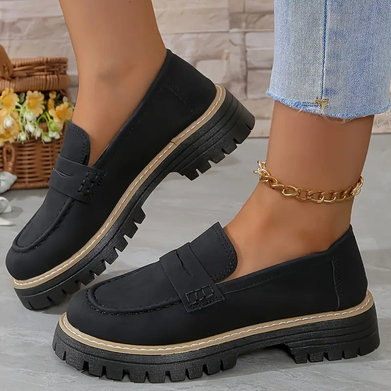 Darian | Women’s Platform Slip-On Loafers