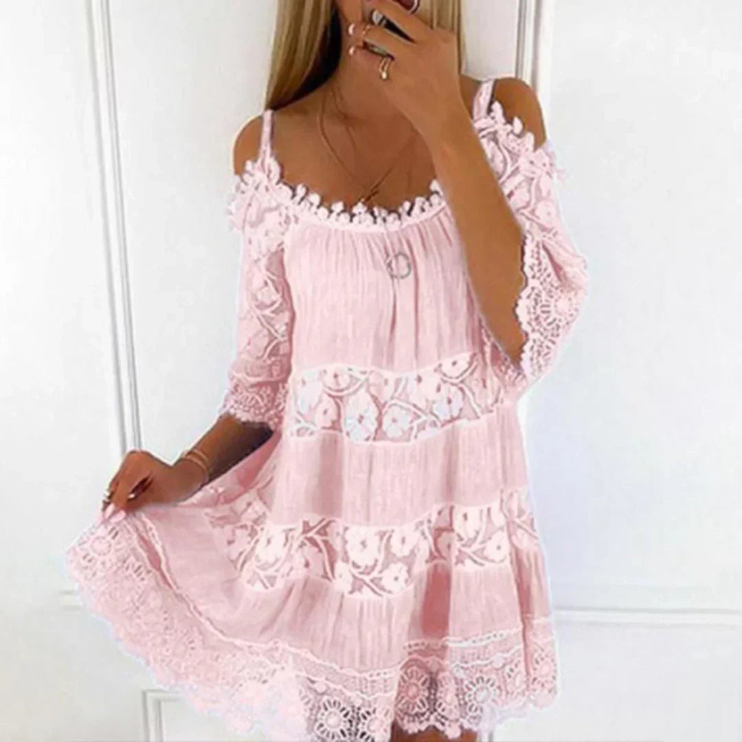 Avelina - Women’s Crochet Lace Summer Dress
