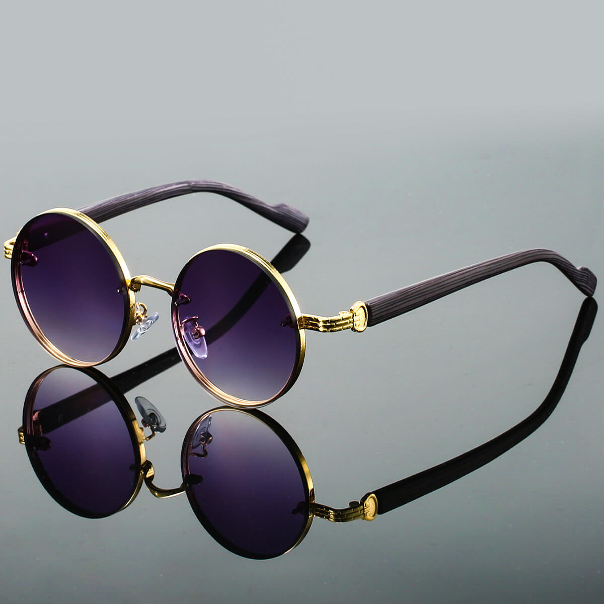 Torvello | Classic Round Metal Sunglasses