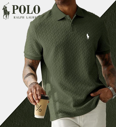 Men's Stylish Lapel Polo Shirt