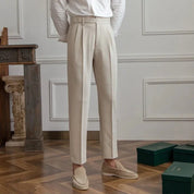Naples | Men’s High-Waist Straight-Leg Trousers