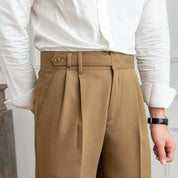 Naples | Men’s High-Waist Straight-Leg Trousers