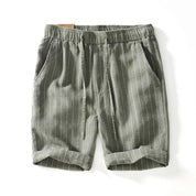Torvello | Men’s Striped Drawstring Shorts