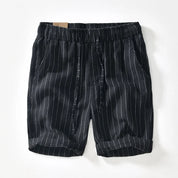 Torvello | Men’s Striped Drawstring Shorts