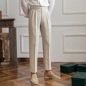 Naples | Men’s High-Waist Straight-Leg Trousers