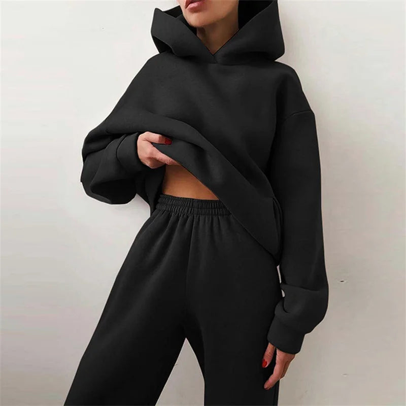 Velmora | Women's Oversized Lounge Tracksuit