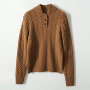 Arden - Women’s Cashmere Cable Knit Sweater