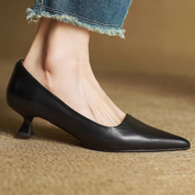 Veloria | Women’s Genuine Leather Pointed Toe Dress Pumps