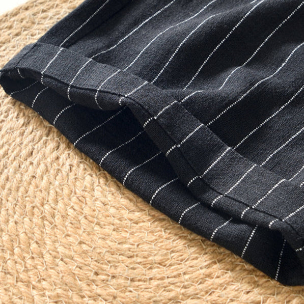 Torvello | Men’s Striped Drawstring Shorts