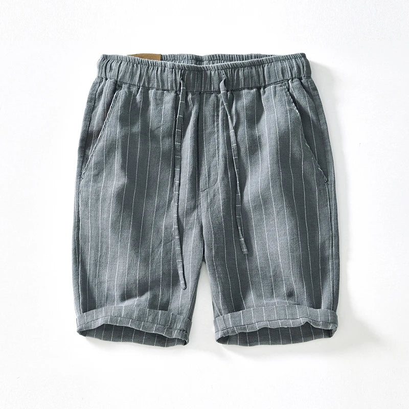 Torvello | Men’s Striped Drawstring Shorts