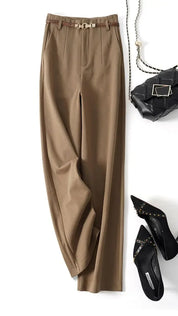 Aurelia | Women’s High-Waist Wide-Leg Trousers