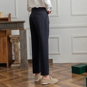 Naples | Men’s High-Waist Straight-Leg Trousers
