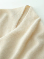 Elvoro | Cashmere Crossover Collar Sweater