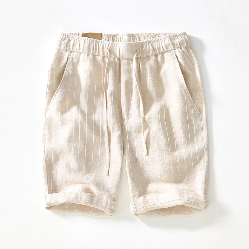 Torvello | Men’s Striped Drawstring Shorts